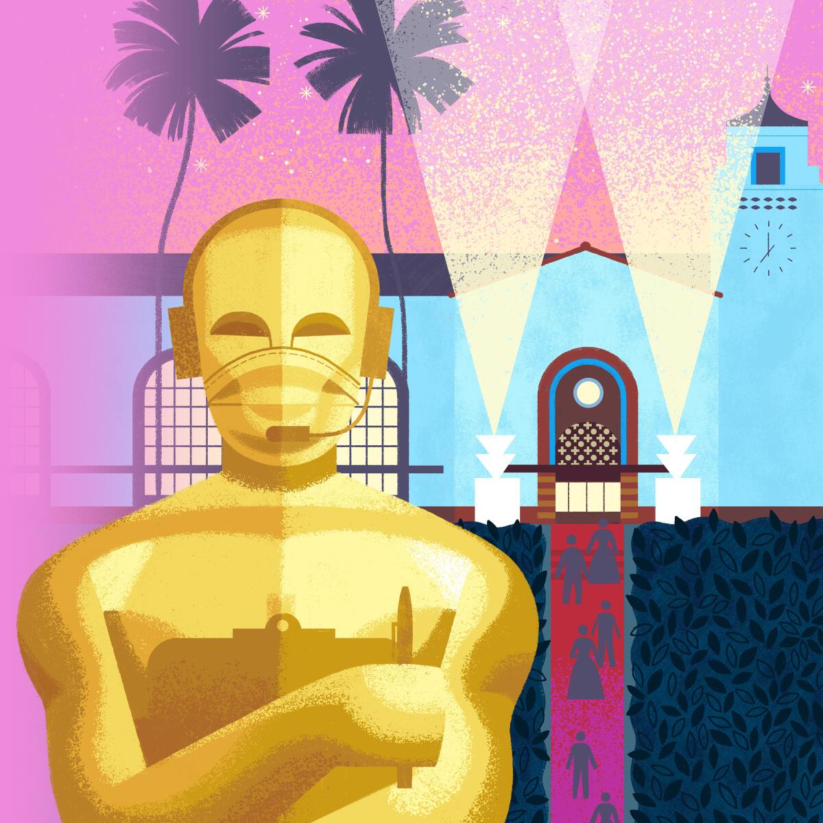 A very different Oscars is planned this year at L.A.'s Union Station.