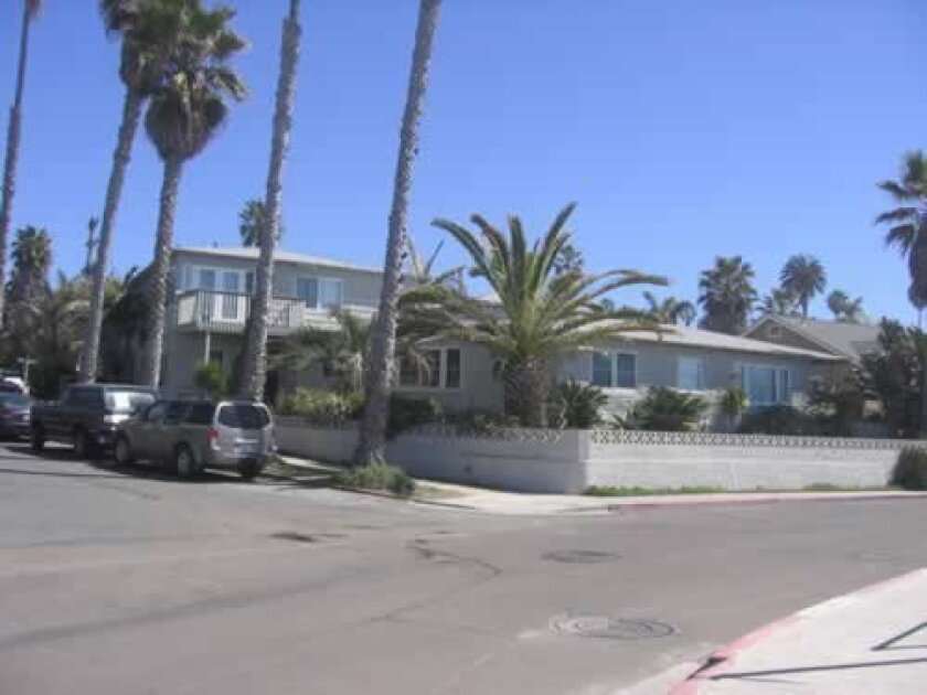 The property at 6722 Vista Del Mar in La Jolla will be torn down and replaced with a seven-unit condominium building. Ashley Mackin