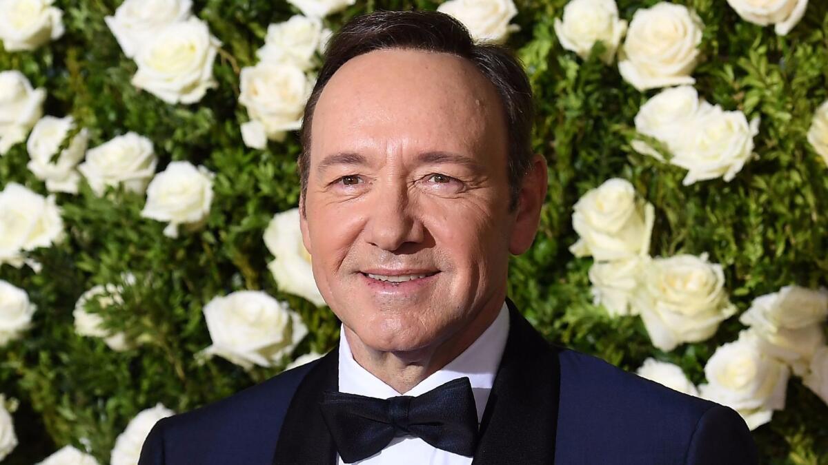 Kevin Spacey at the 2017 Tony Awards in June.