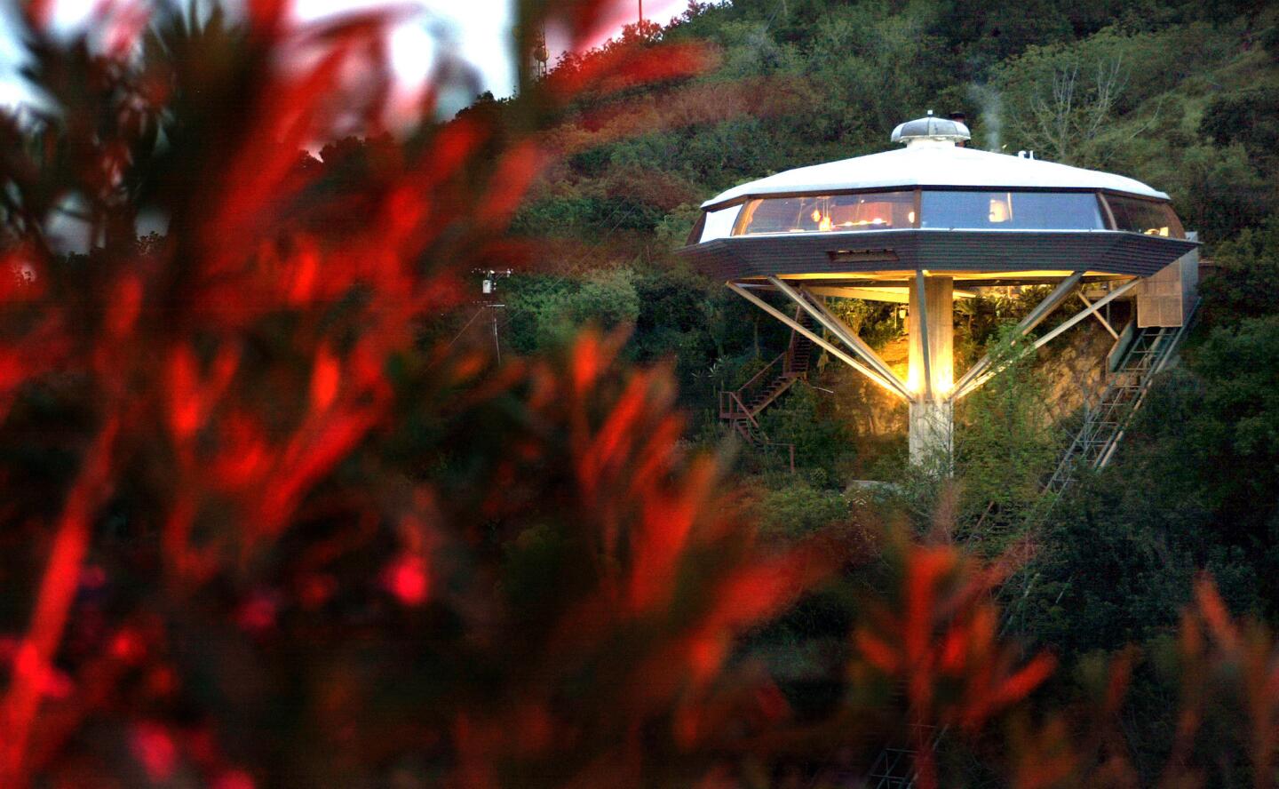 John Lautner's 1960 Chemosphere, shown here, originally derided by some critics as a silly fantasy.