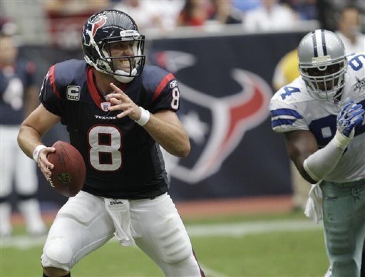 Today in Pro Football History: Highlighted Year: Matt Schaub, 2009