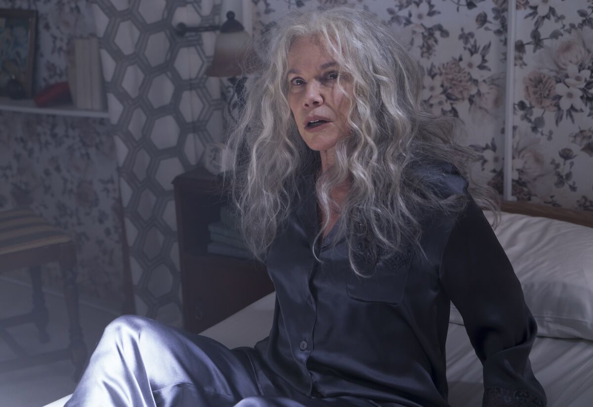 Barbara Hershey stars in the Blumhouse horror "The Manor."