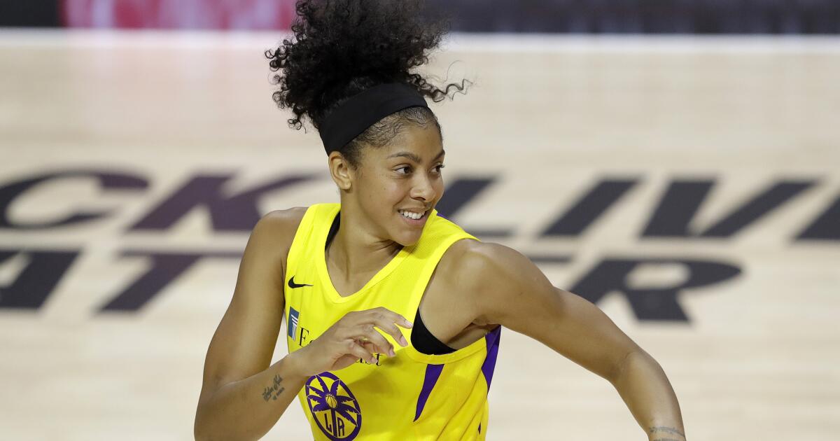 Sparks' Candace Parker sees WNBA 'Wubble' bright side – Orange County  Register