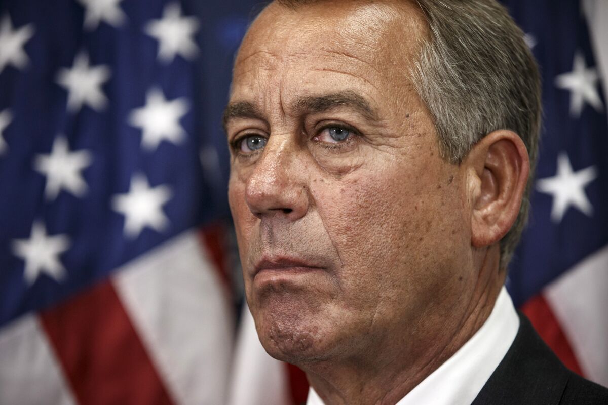 House Speaker John A. Boehner (R-Ohio) has said that Obama would be disappointed if he 'expects us to stand idly by and do nothing while he cuts a bad deal with Iran.'