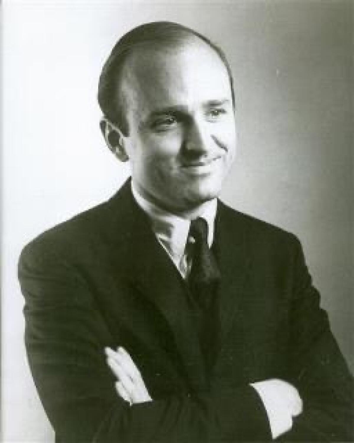 Hank Bradford in an undated portrait.