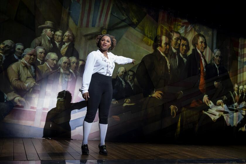 Gisela Adisa in the National Tour of "1776" at Center Theatre Group / Ahmanson Theatre.