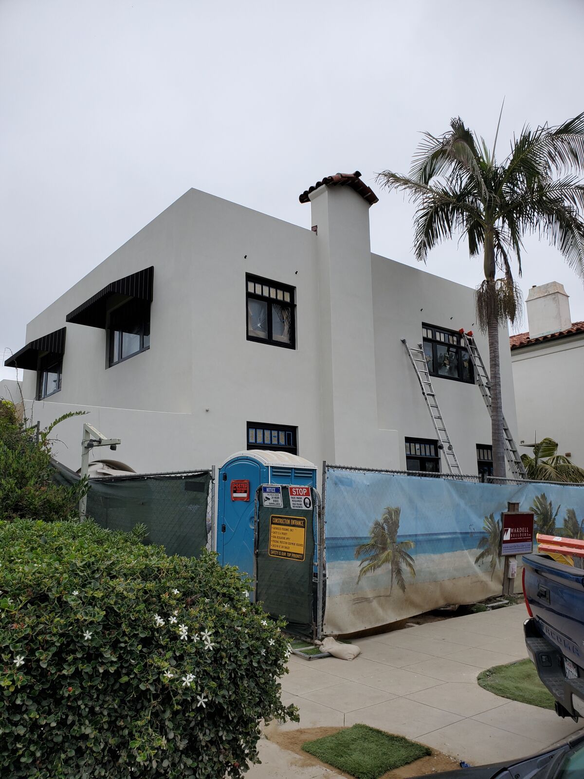 The Orli hotel is in development at 7753 Draper Ave., former site of the Bed & Breakfast Inn at La Jolla.