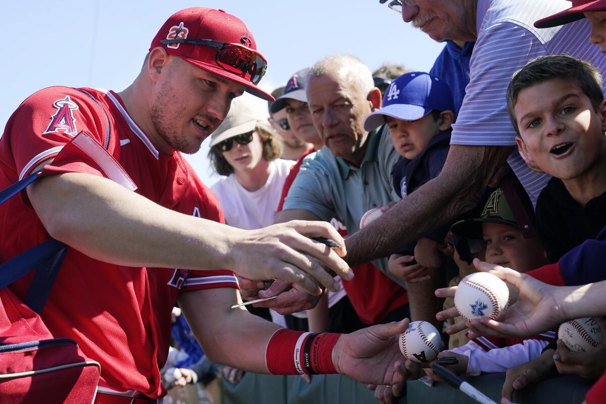 Mike Trout is enjoying baseball with Team USA, and Los Angeles Angels  should be worried