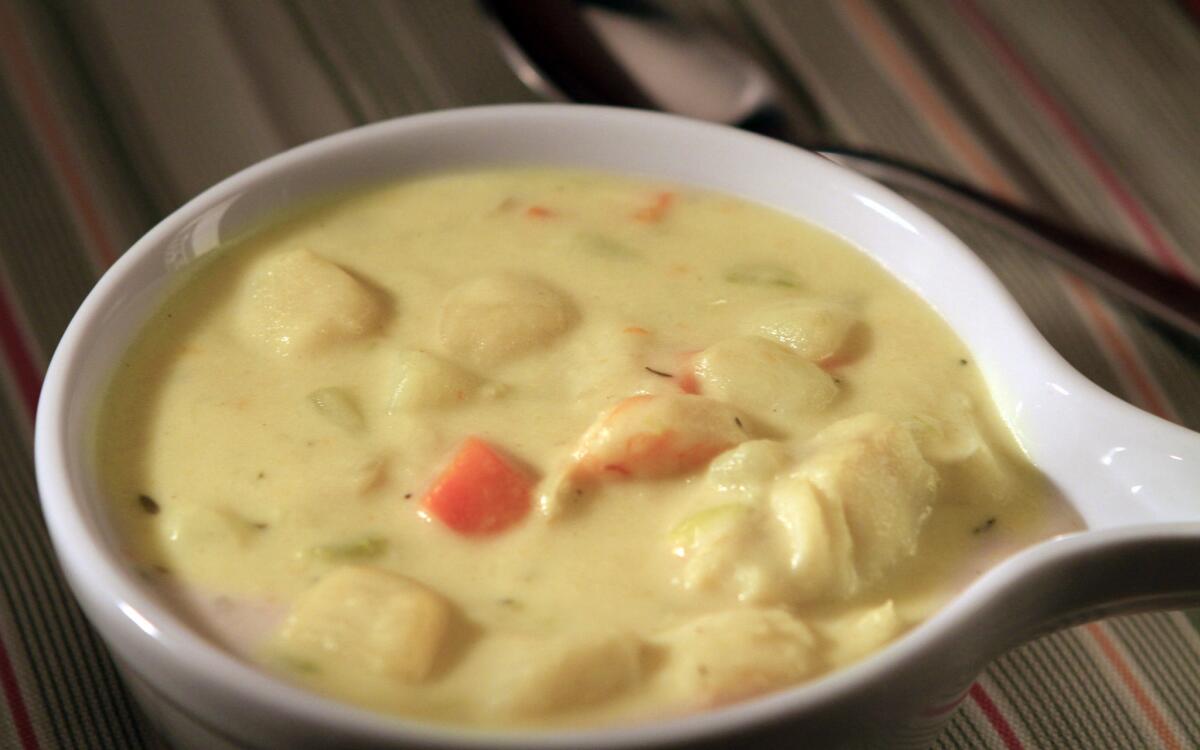 Durty Nelly's seafood chowder