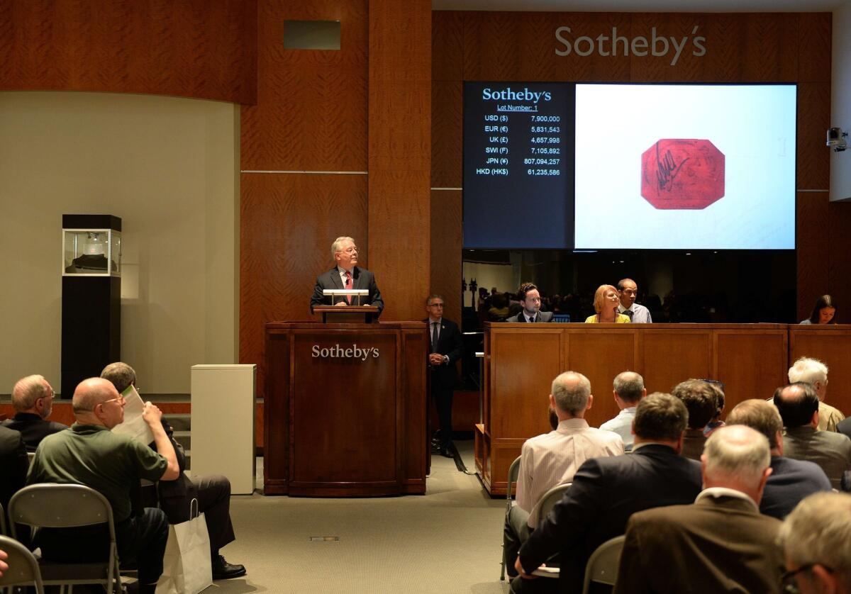 Sotheby's is teaming with eBay in a new partnership.