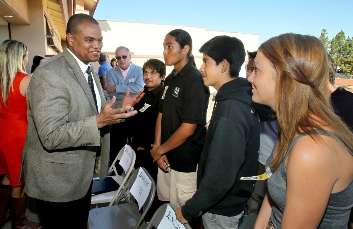 The Transitional Youth Academy at El Camino High is among programs receiving grants from The San Diego Foundation.