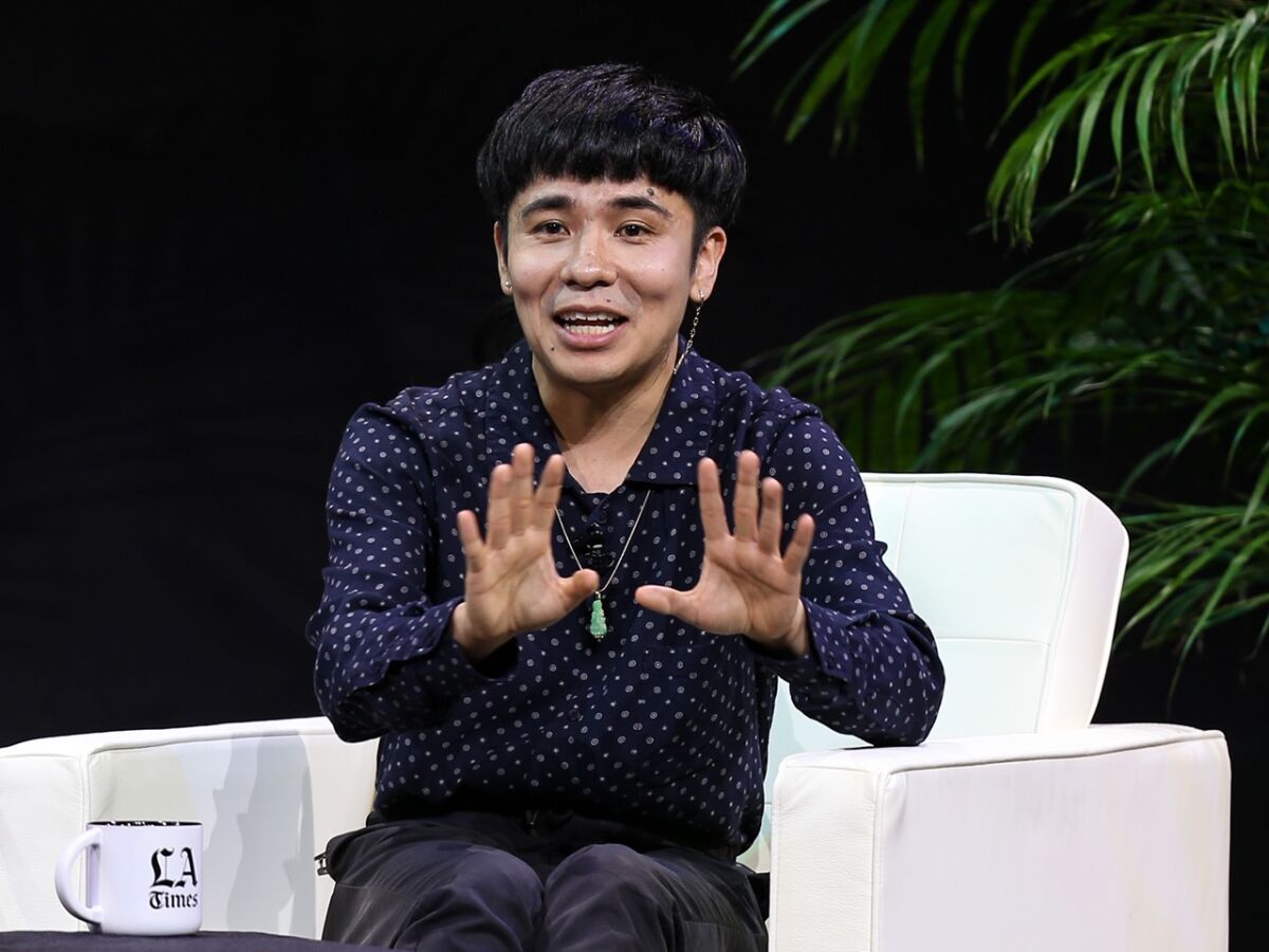 Ocean Vuong joins Book Club readers at The Montalban Theater in Hollywood.