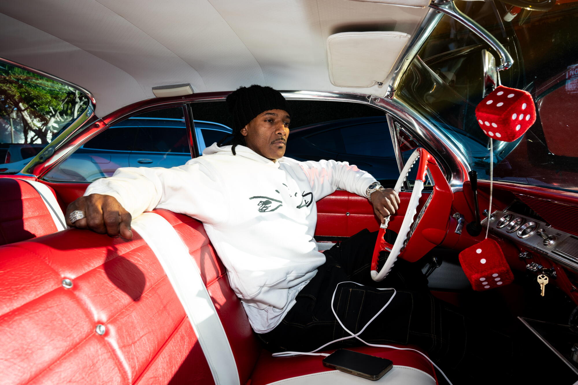 Hit Boy Rapper Producer Hit-Boy helms debut of his father, released from prison - Los ...