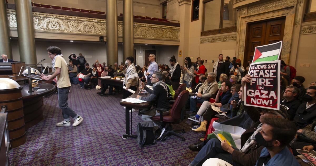 California cities take a stand on Israel-Hamas war. Are they brave or just inflaming hate? California cities take a stand on Israel-Hamas war. Are they brave or just inflaming hate?