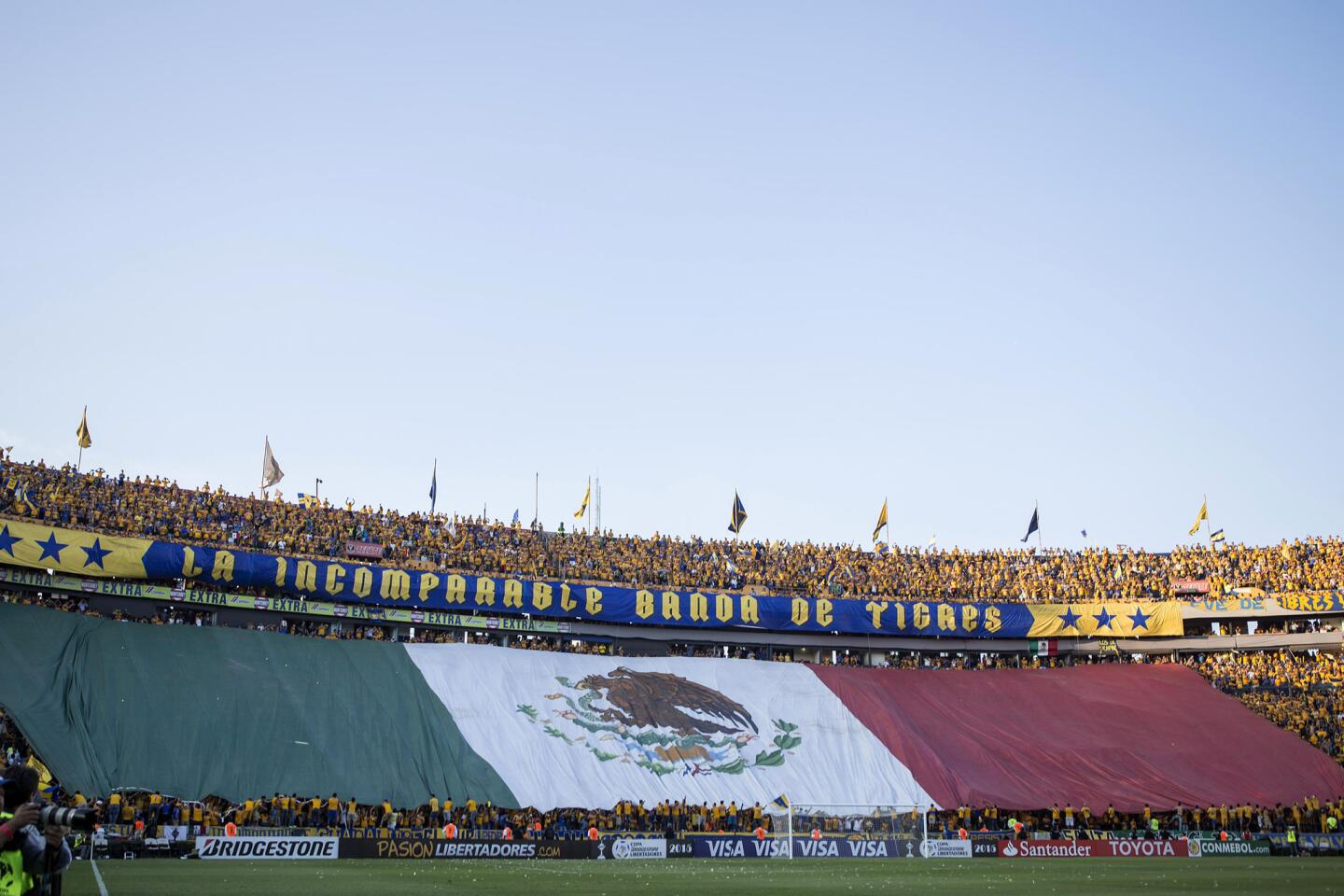 APphoto_Mexico Argentina Soccer Copa Libertadores