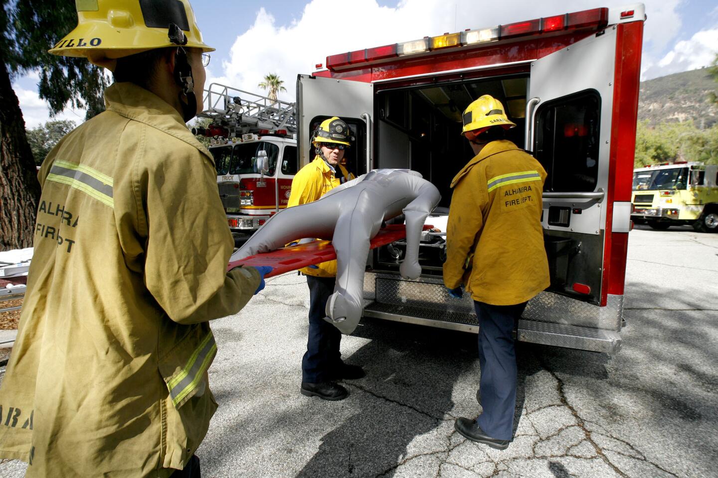 Photo Gallery: Pasadena Fire Dept. Mass Casualty Incident Drill