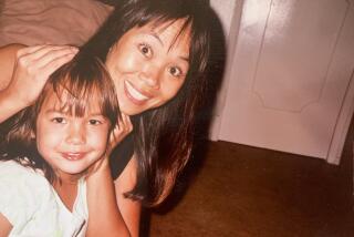 Writer Kristy Totten with her mom, Mai Ly, in the 1980s.