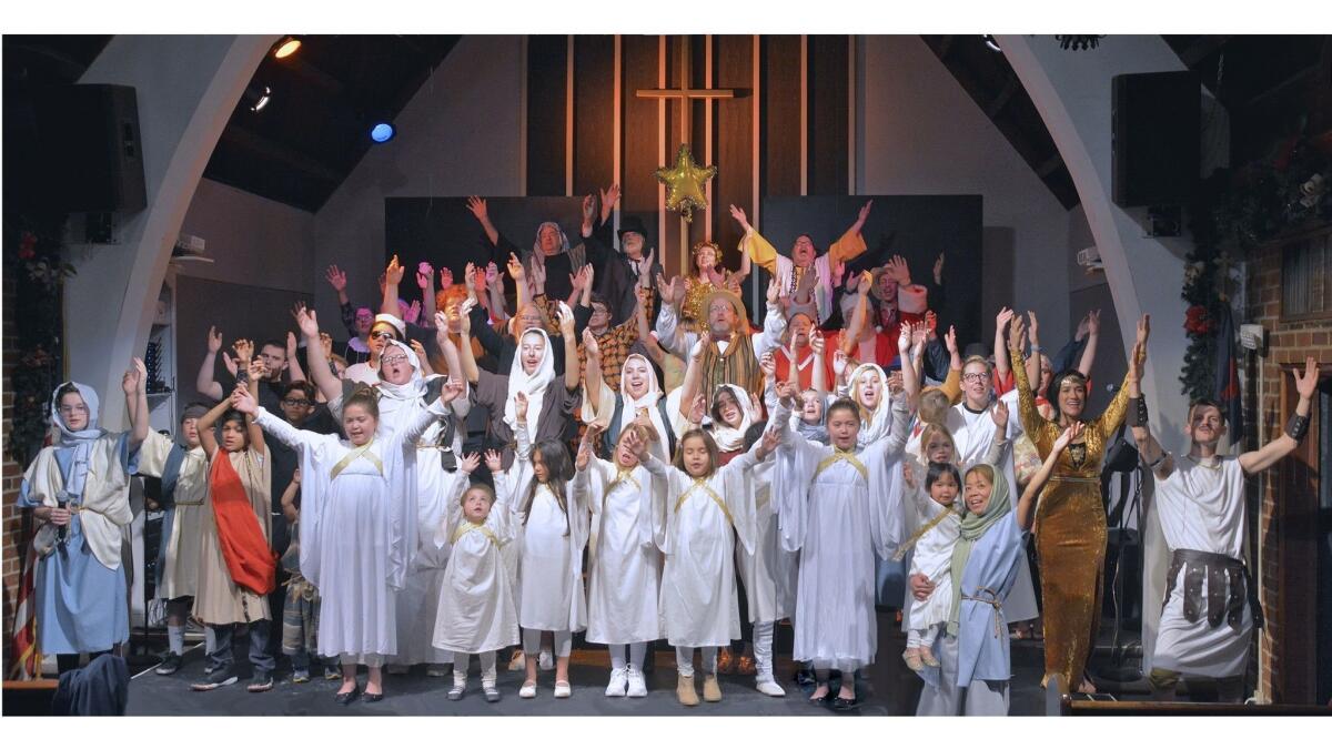 Close to 100 congregants of Westminster Presbyterian Church teamed up to present the 2018 version of "Nativity: The Musical!"