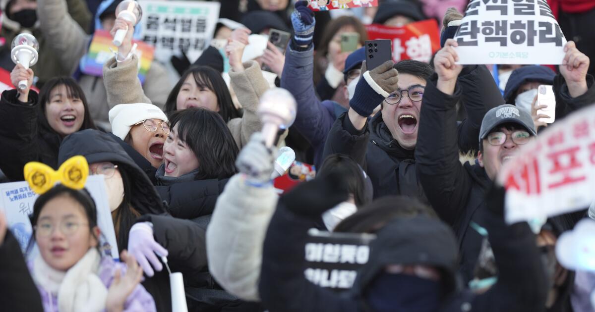 South Korean president impeached, ending an 11-day standoff
