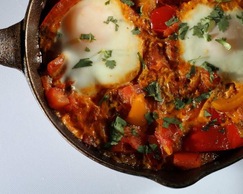 This hearty recipe is adapted from "Plenty" by Yotam Ottolenghi. Recipe: Shakshuka