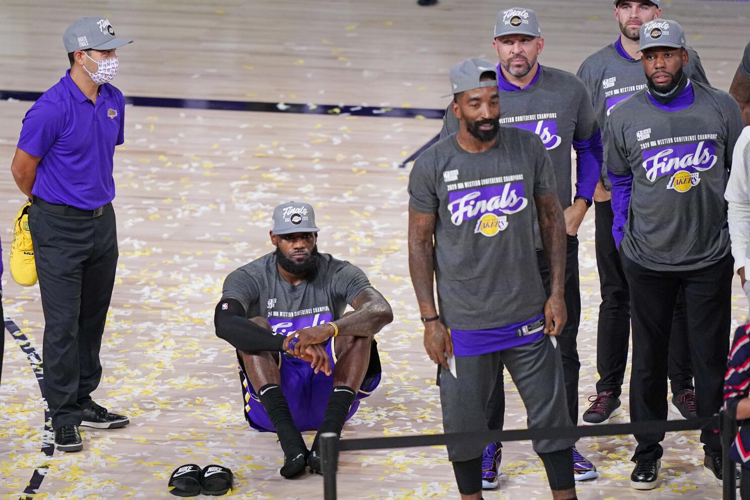 Los Angeles Lakers Trophy Presentation  2020 Western Conference Finals 