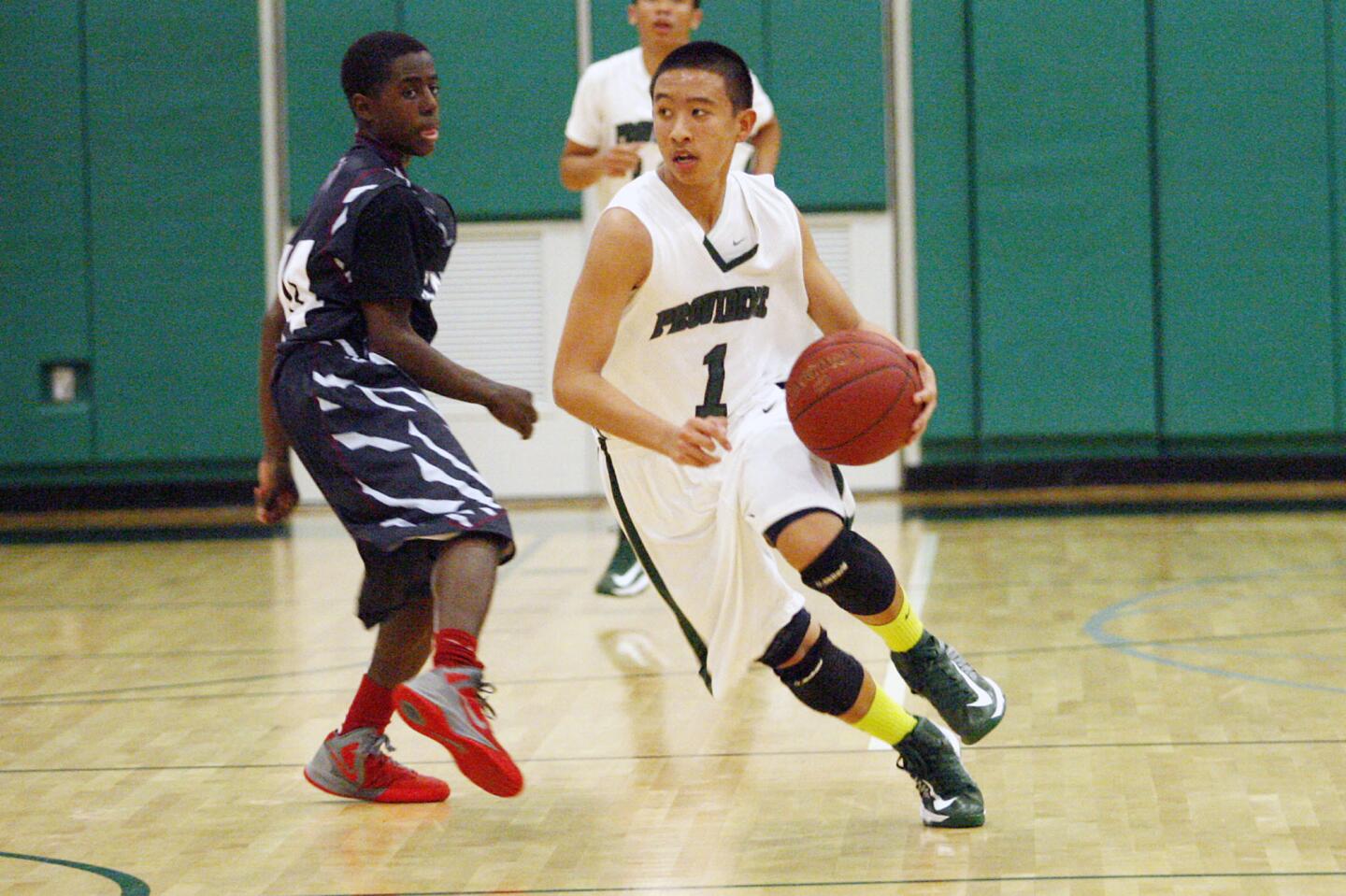 Providence vs. Knights boys' basketball