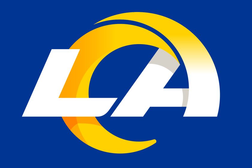The new logo of the Los Angeles Rams revealed on March 23, 2020.