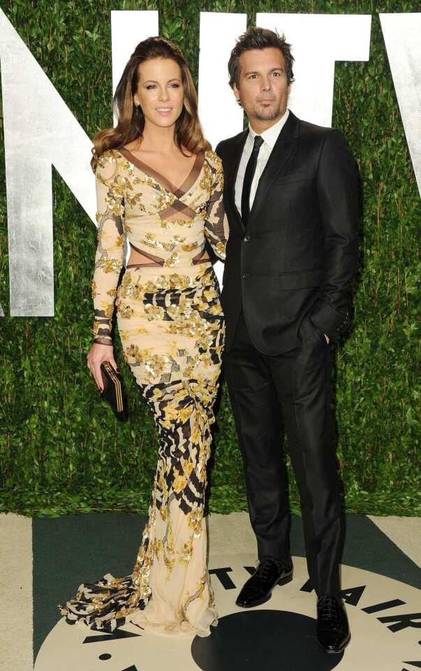 Kate Beckinsale and her husband, director Len Wiseman.