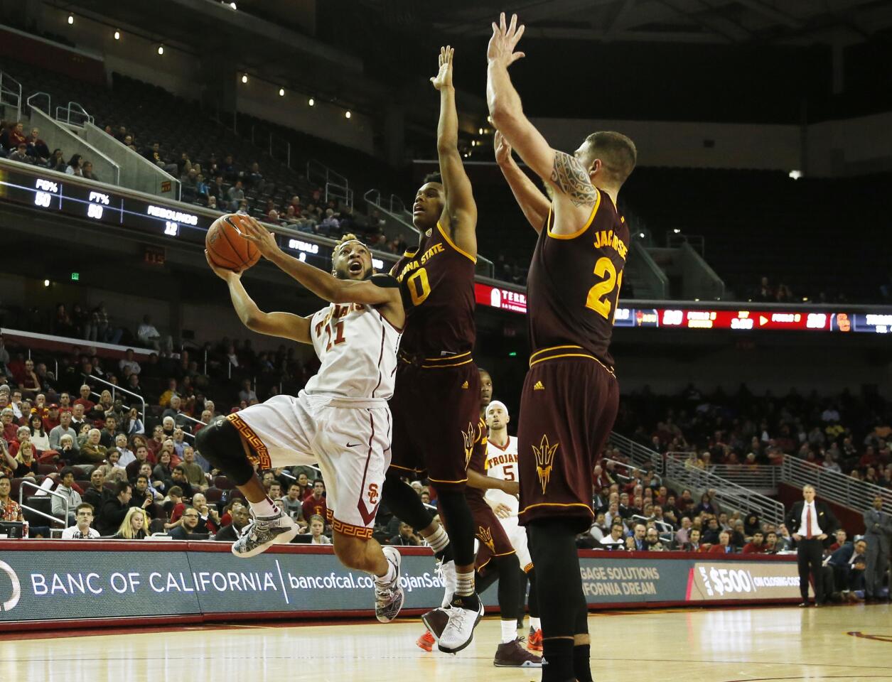 Jordan McLaughlin, Tra Holder, Eric Jacobsen