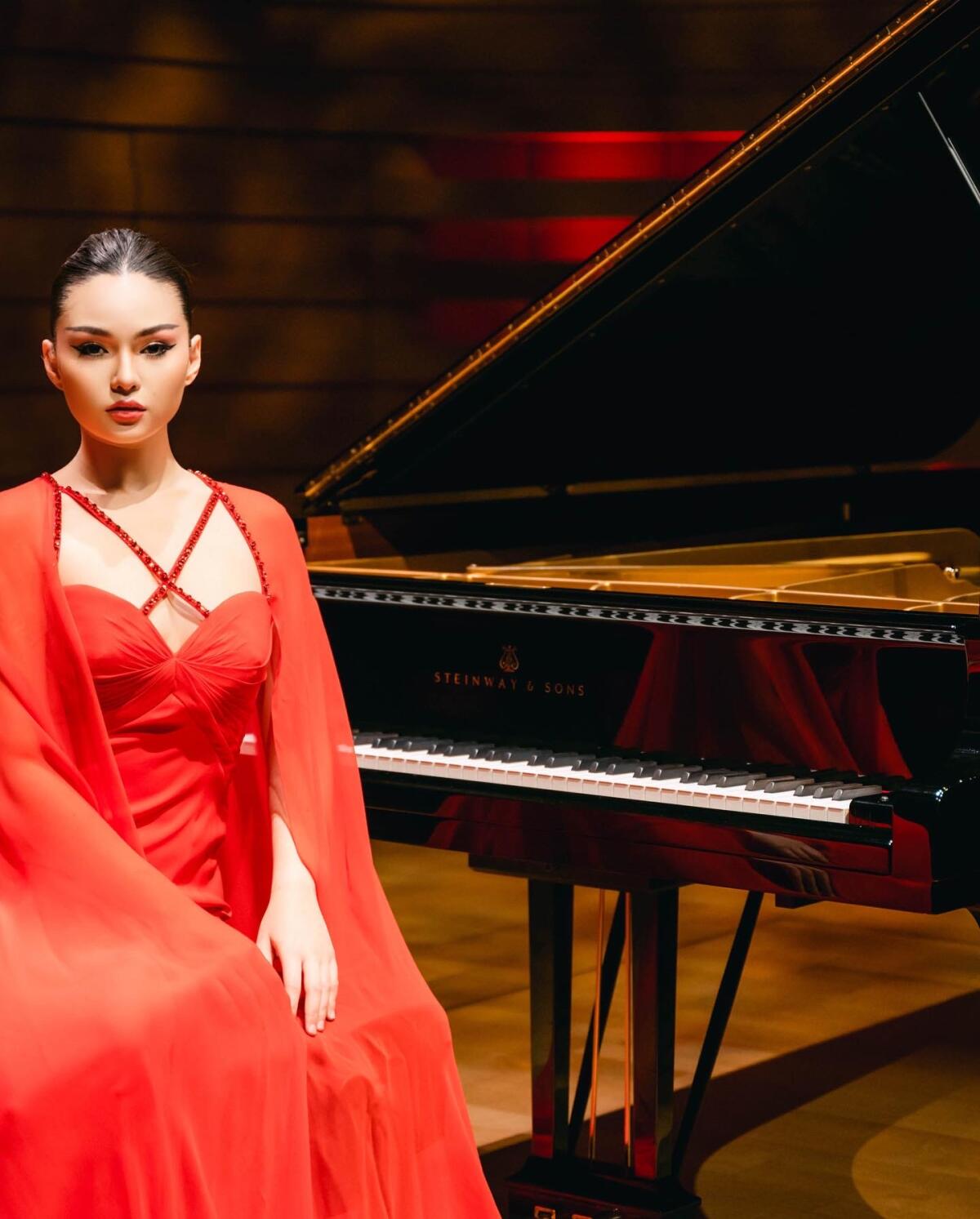 La Jolla native Rossina Grieco will perform a solo piano concert in the Baker-Baum Concert Hall in La Jolla on June 9.