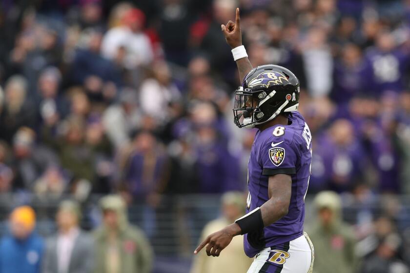 Baltimore Ravens quarterback Lamar Jackson has become a top MVP candidate this season.