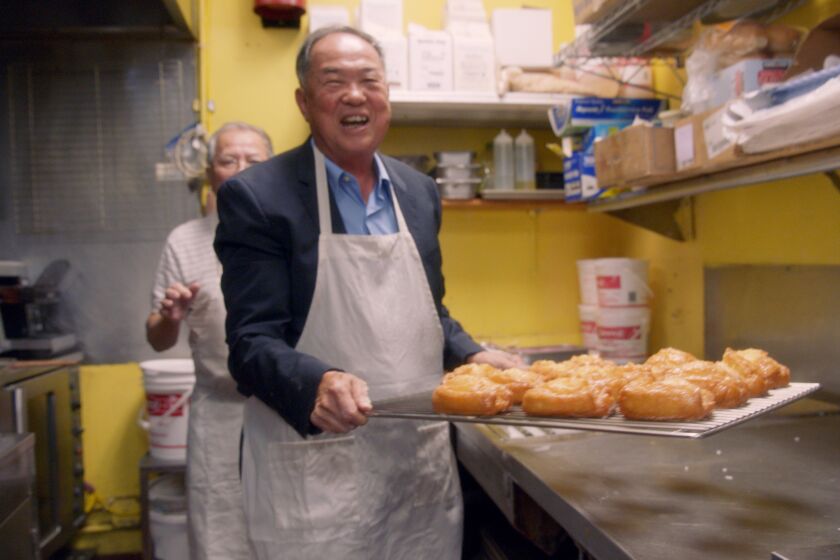 Ted Ngoy in the documentary "The Donut King."