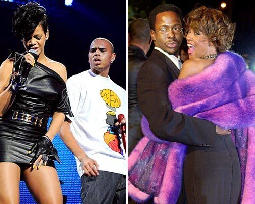 Bobby Brown and Whitney Houston
