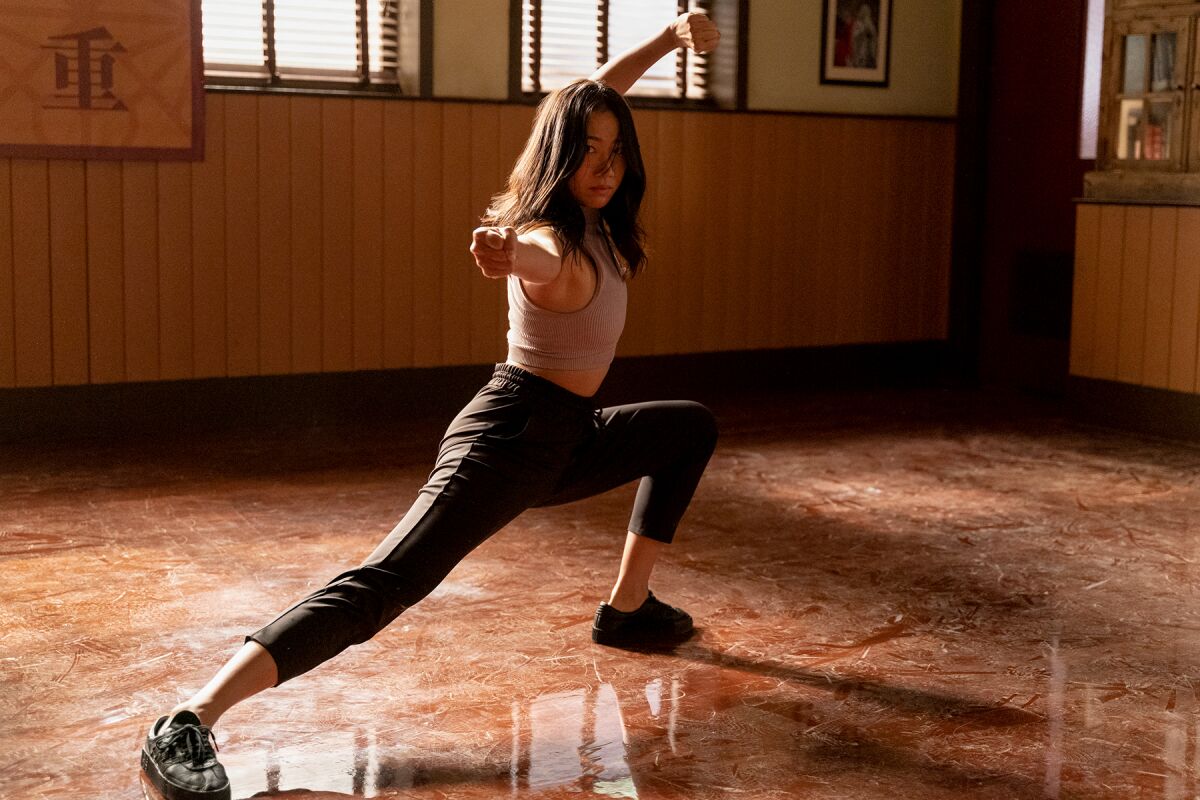 Olivia Liang in "Kung Fu" on the CW.