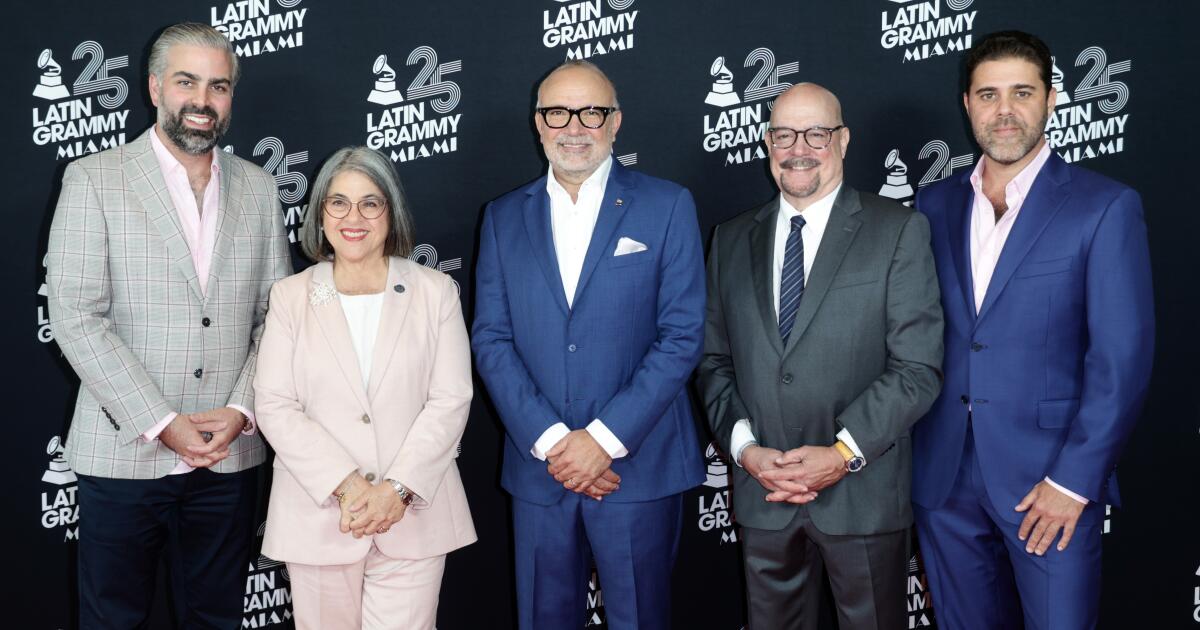I Latin Grammy Awards tornano a Miami per festeggiare in casa la loro 25esima edizione