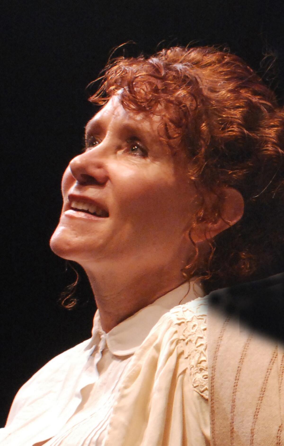 Cynthia Gerber will star in Lamb's Players Theatre's "The Belle of Amherst" Oct. 2 through Nov. 14, 2021.