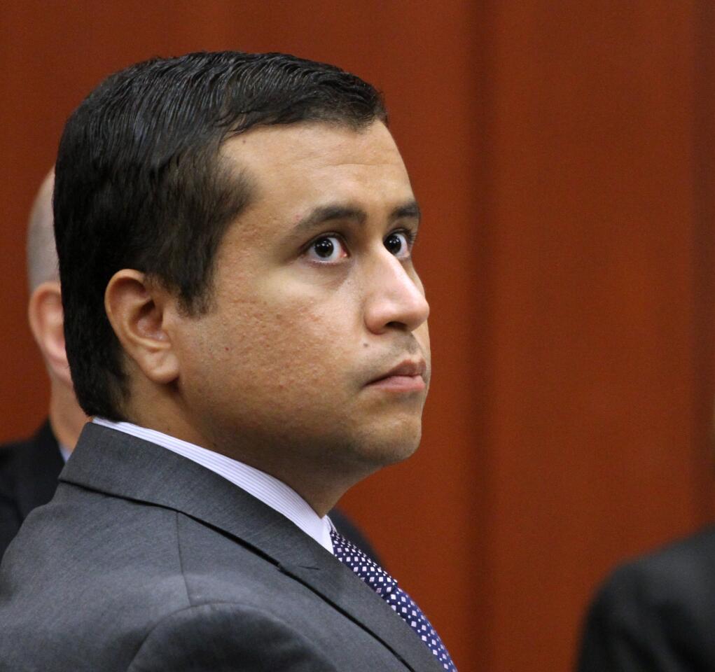 Scenes from the second bond hearing of defendent George Zimmerman, who is accused of shooting Trayvon Martin, in Seminole circuit court in Sanford, Fla., Friday, June 29, 2012.