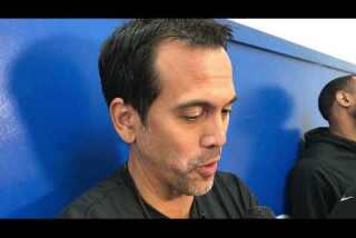 Erik Spoelstra on facing Stephen Curry