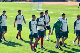 La selección mexicana de futbol entrenó esta tarde en San Diego.