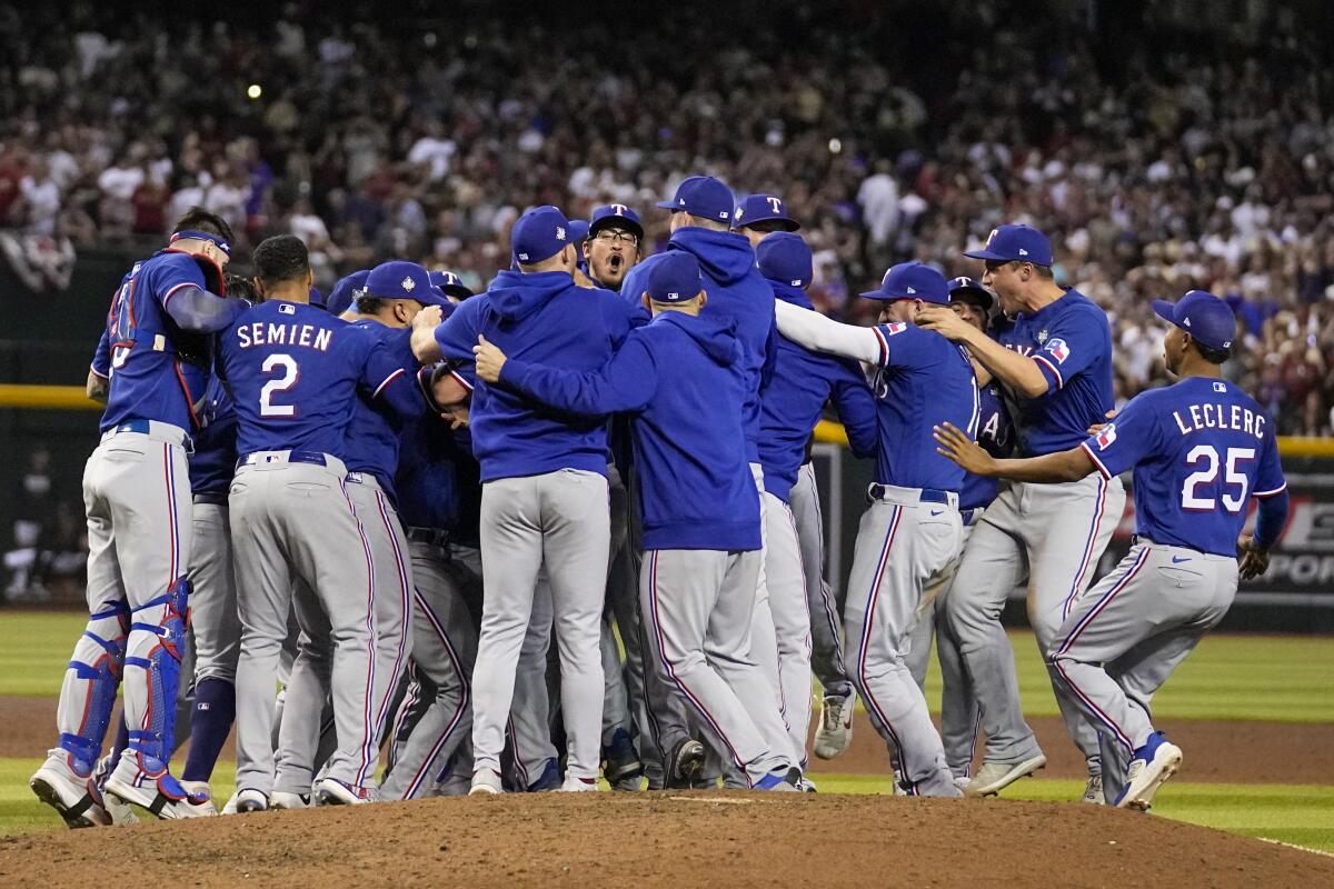 Column Corey Seager leads Texas Rangers to first World Series title