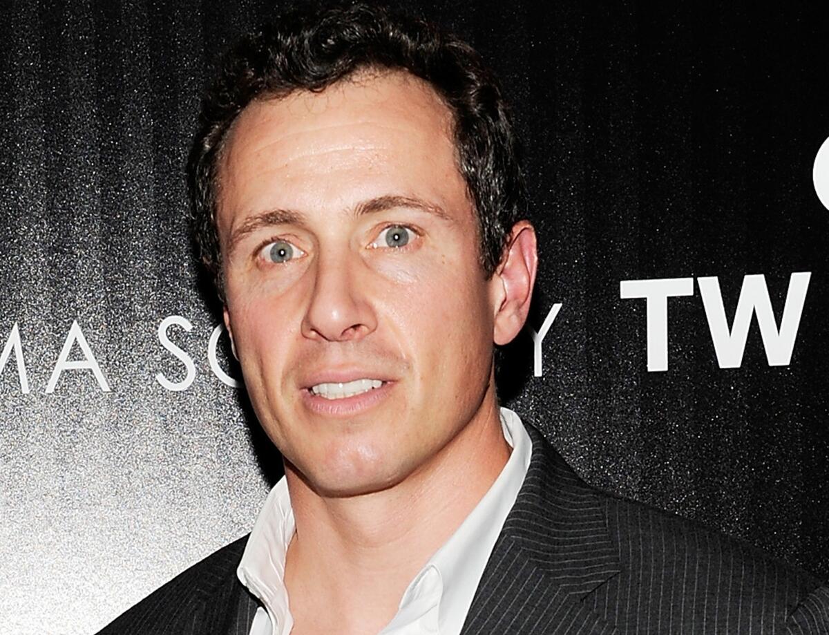 This April 16, 2012 file photo shows ABC News' Chris Cuomo at the premiere of the film "Safe" in New York. Cuomo hosts CNN's "New Day" morning show, which premiered on Monday.