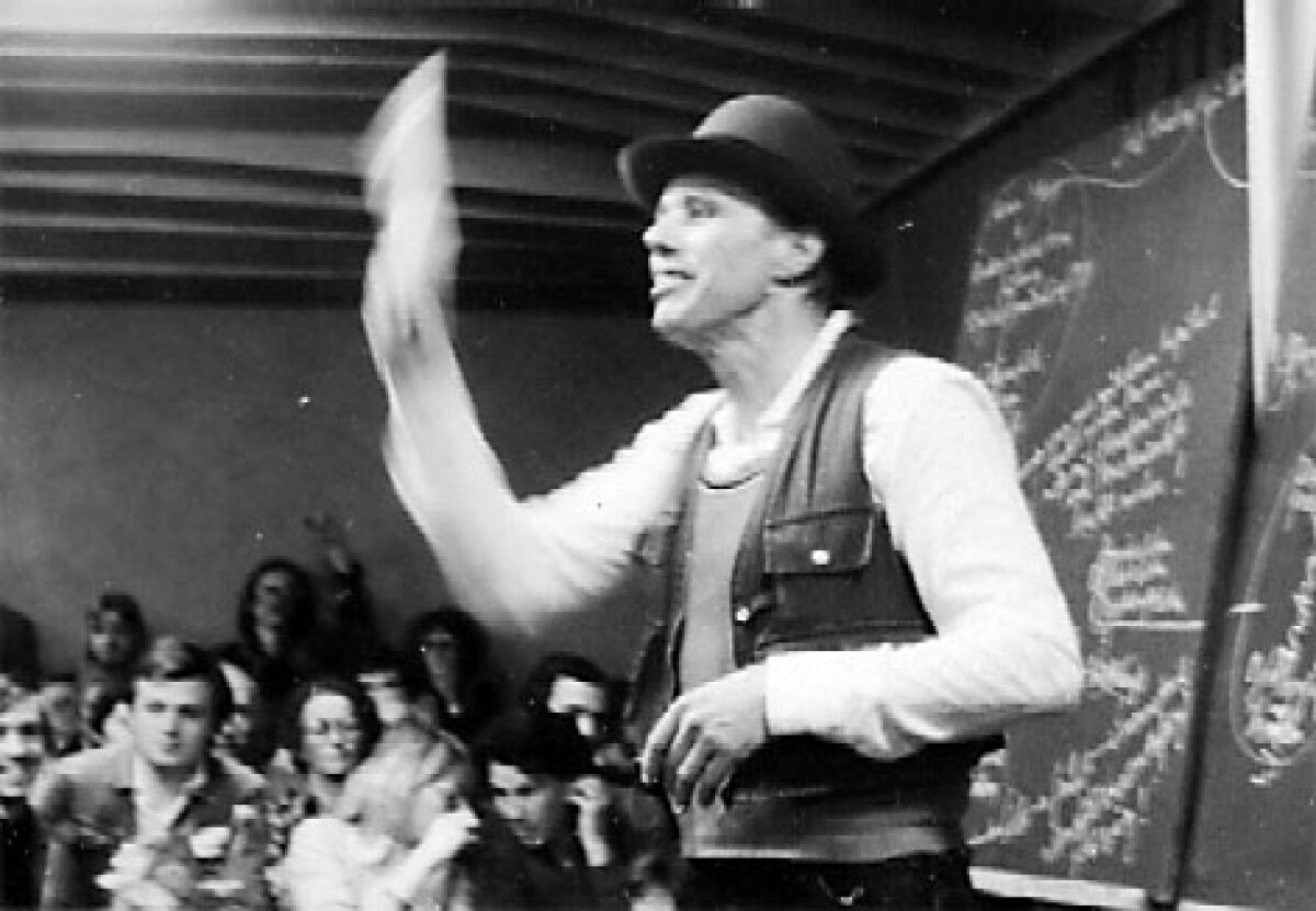 The Athenaeum Music & Arts Library begins a five-week lecture series on artist Joseph Beuys online Tuesday, May 11.