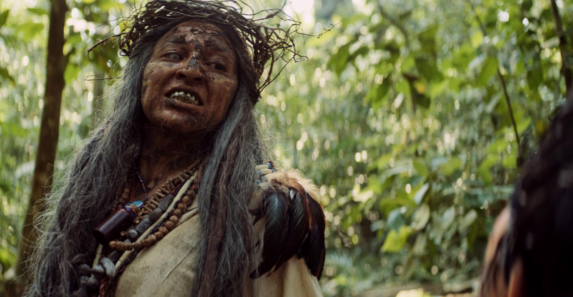 Una escena del fragmento "Nahuales", del largometraje antologico "Satanic Hispanics".