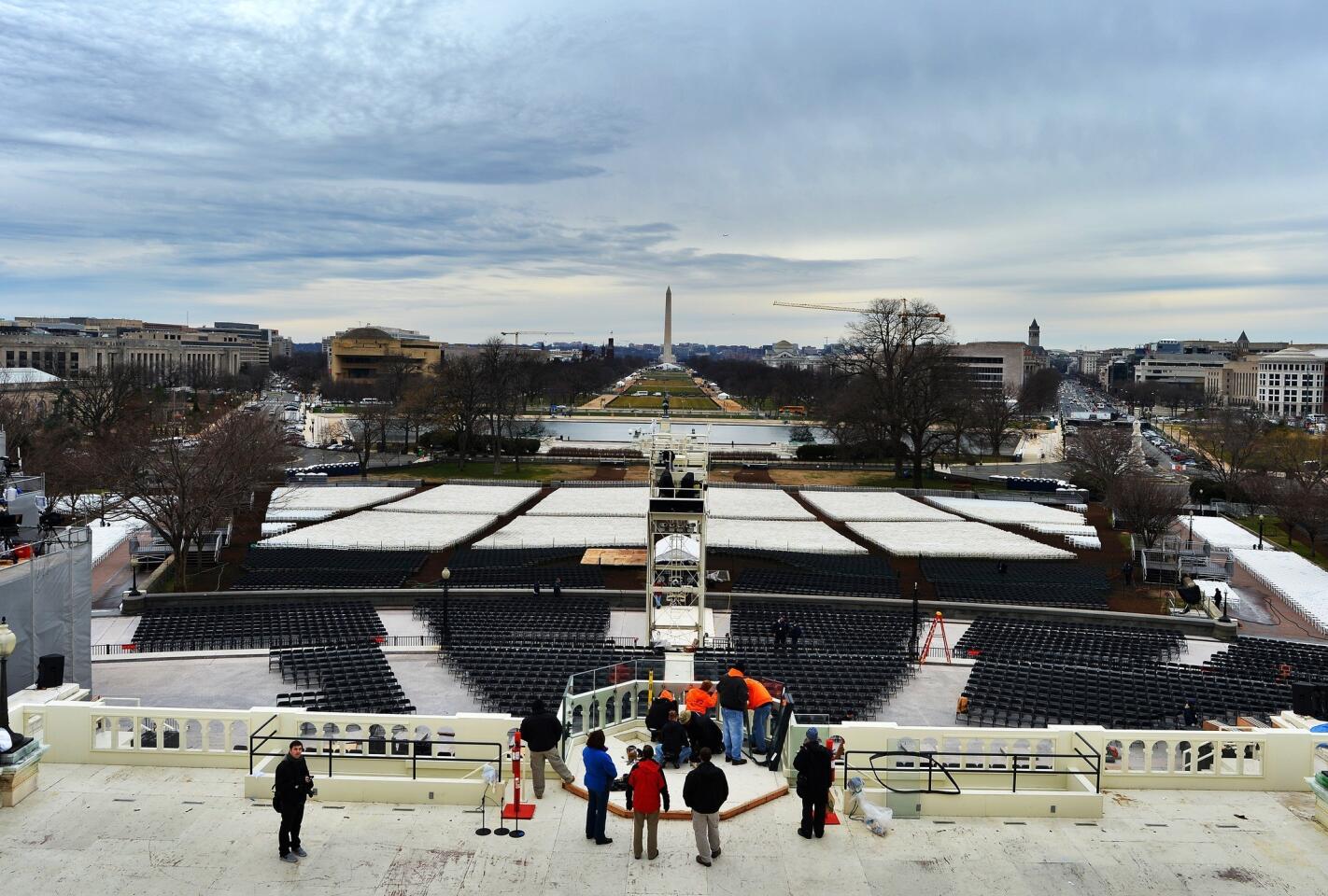 Inauguration preparation