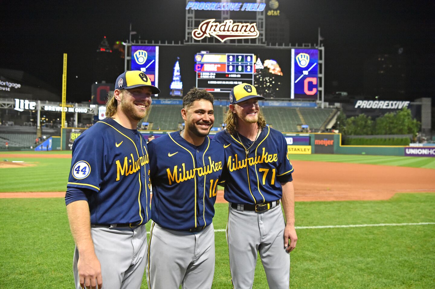 4 | Milwaukee Brewers (89-55; LW: 4)Who wants to face the Brewers in the playoffs, with Corbin Burnes fronting the rotation and Josh Hader anchoring the bullpen? The duo on Saturday teamed up for the majors’ ninth no-hitter this year.