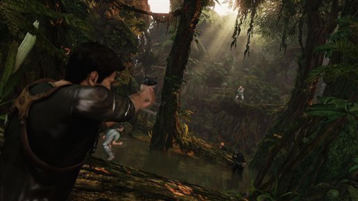 Review: 'Uncharted 3' another interactive treasure - The San Diego