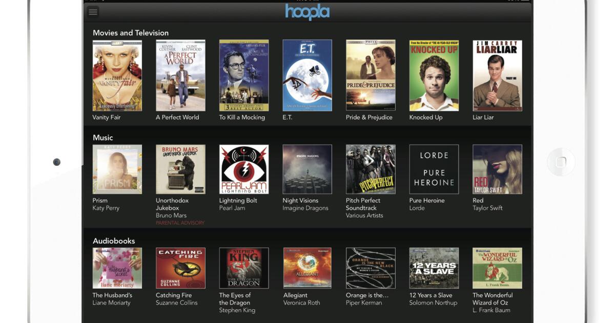 Hoopla, a Netflix for library patrons, adds streaming deals Los