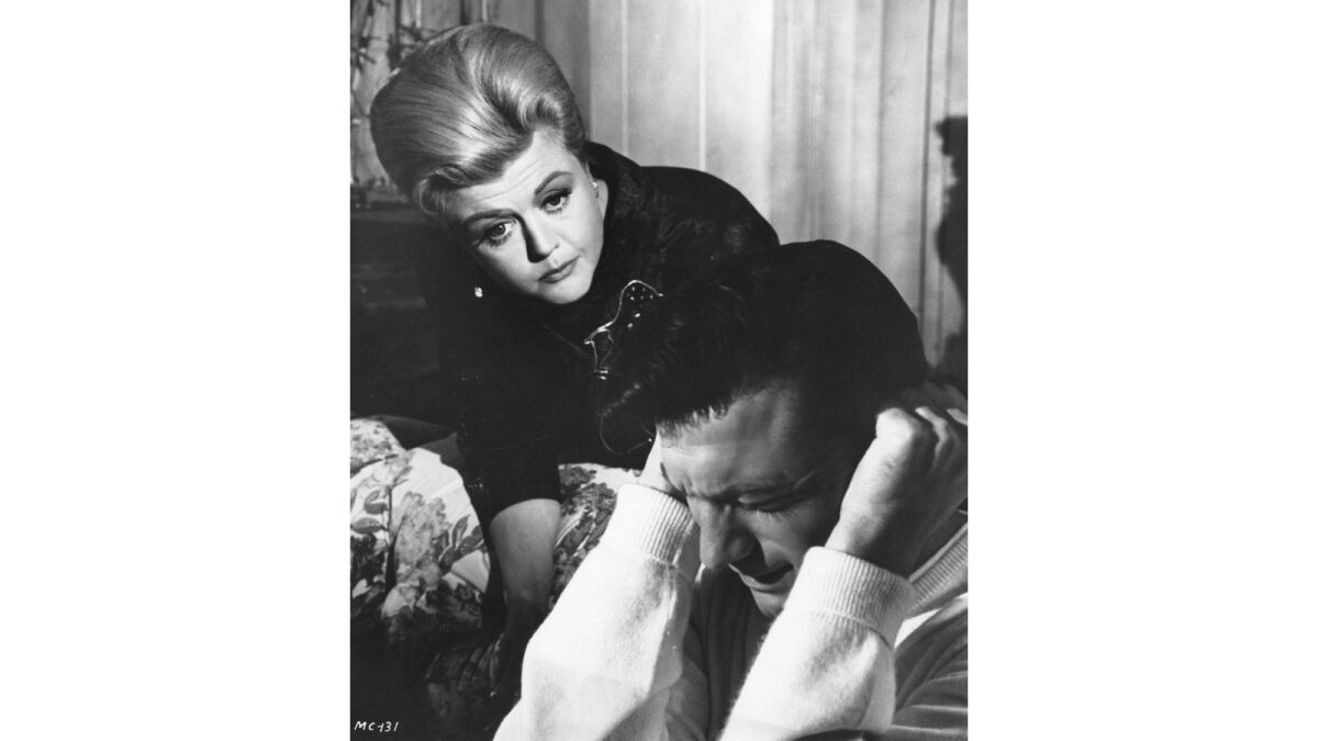 Angela Lansbury and Laurence Harvey in "The Manchurian Candidate" (1962)