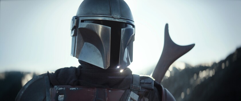 Set in the "Star Wars" universe, "The Mandalorian" will be one of the original series available at the launch of Disney's new streaming service, Disney+.