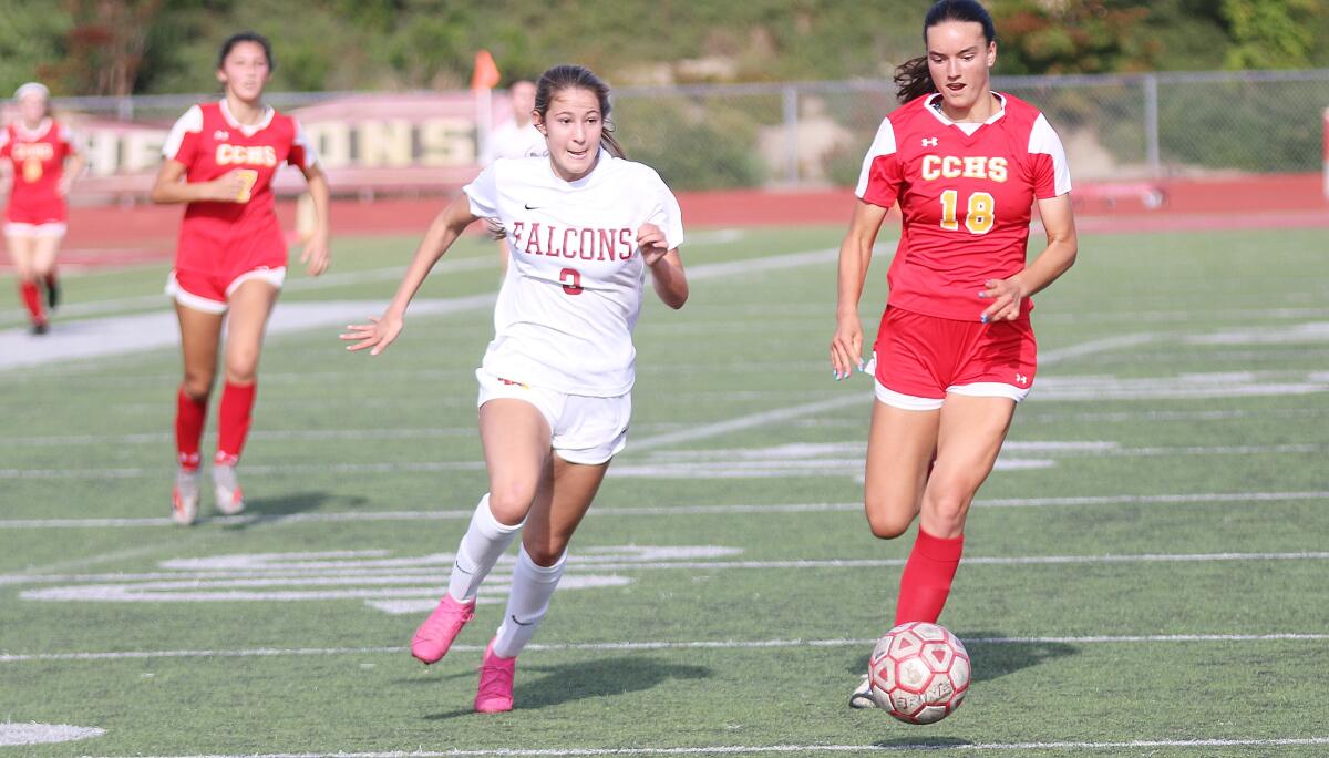 Torrey Pines junior Tatum O'Coyne scored the game's only goal.